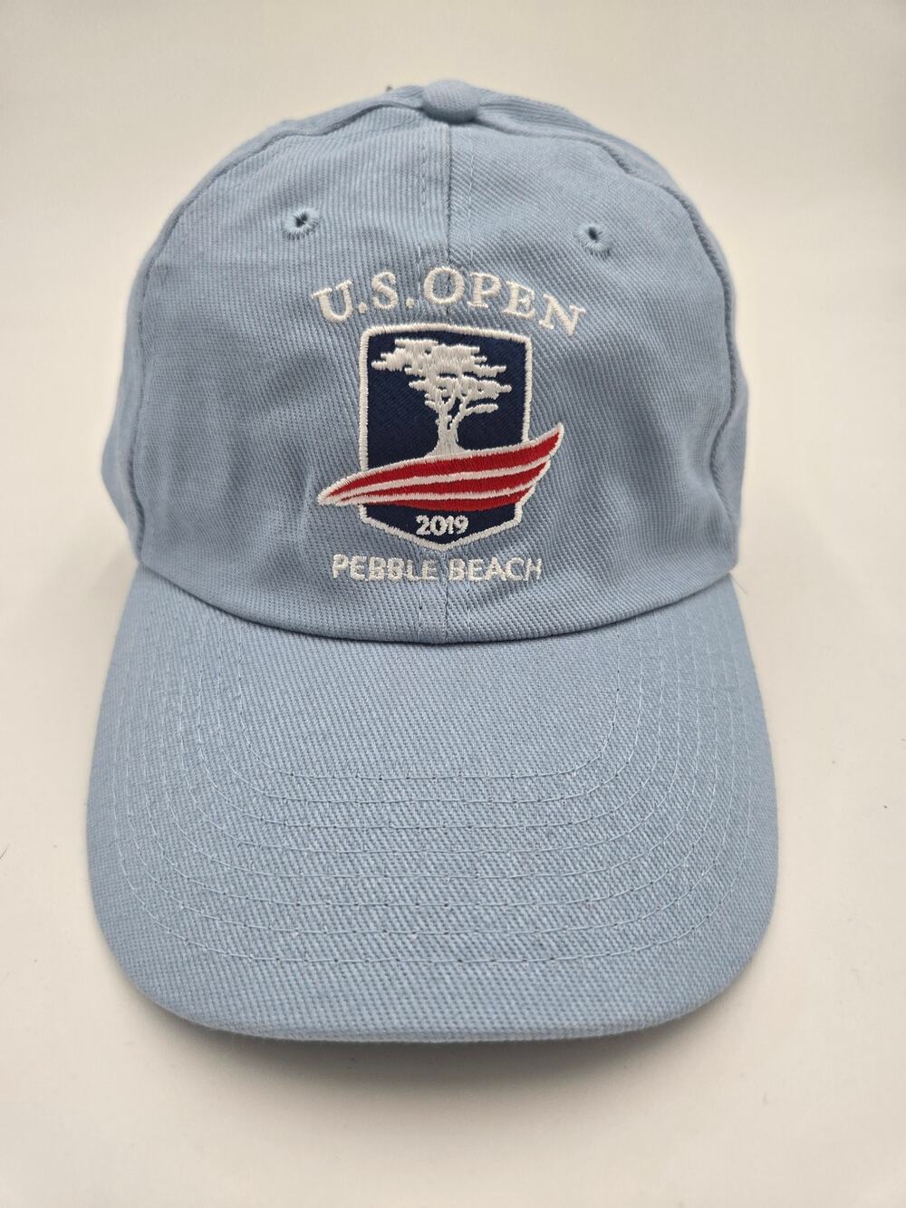 USGA 2019 U.S. Open Pebble Beach Golf Cap Blue Adjustable Hat